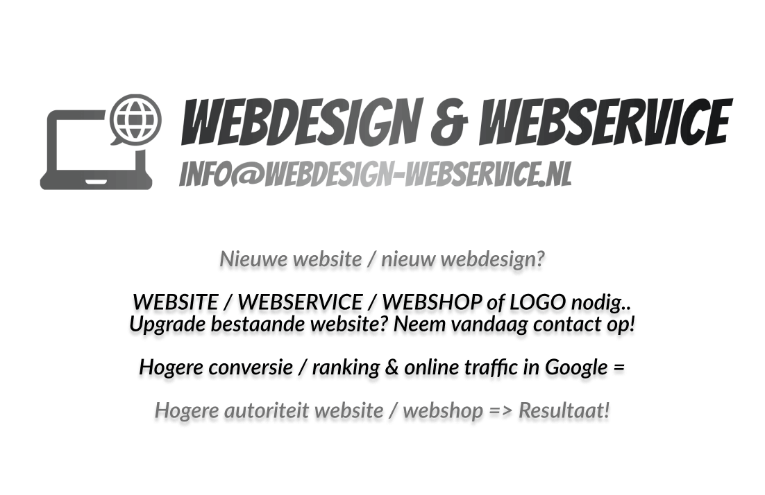 Image Business Card Front Webdesign-Webservice.nl